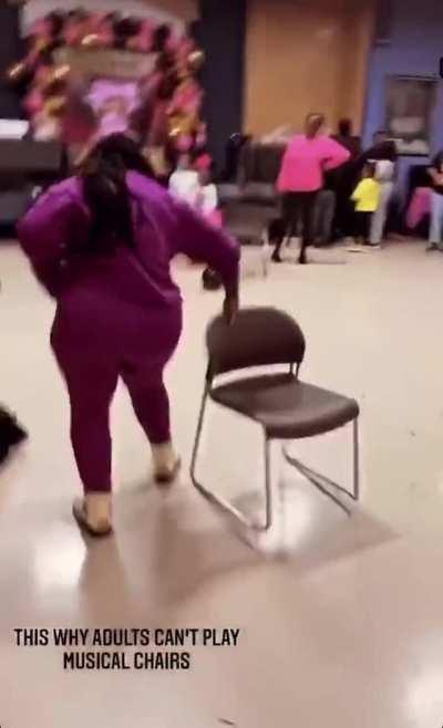 It's 'Musical Chairs' not 'Magical Chair'