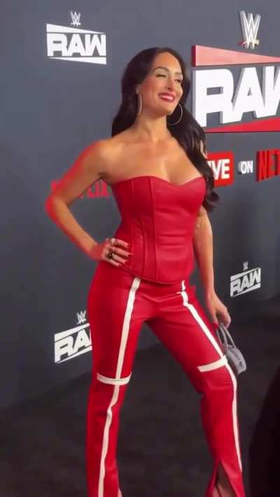 Nikki at Netflix premiere 1-6-25