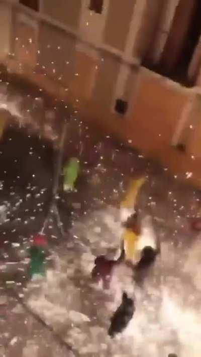 no tiren petardoooos