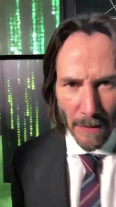 What is Keanu doing ?