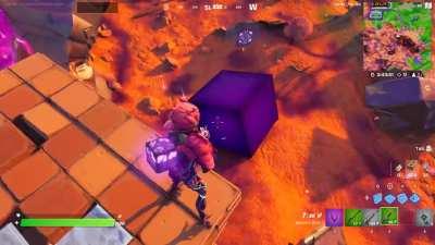 The cube has moved again! (credit:@XgioX1994)