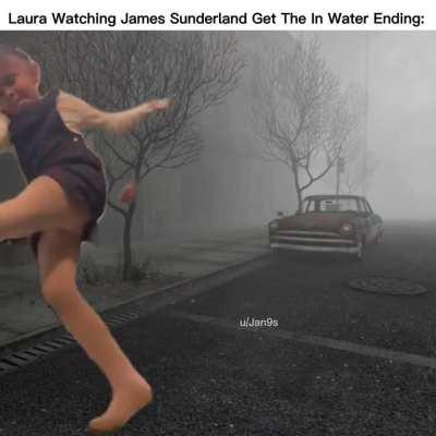 Laura Watching James In the in water ending: