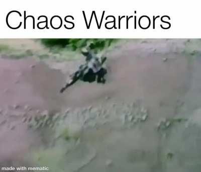 Funny metal man go bonk