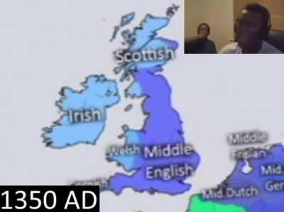 The spread of Anglo