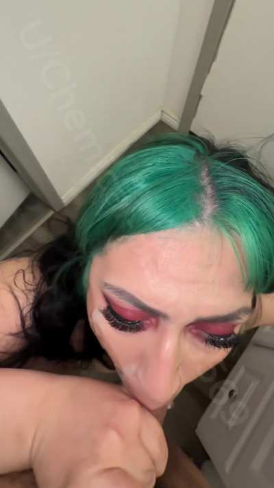 Always on her knees