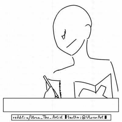 An artist reason to draw.