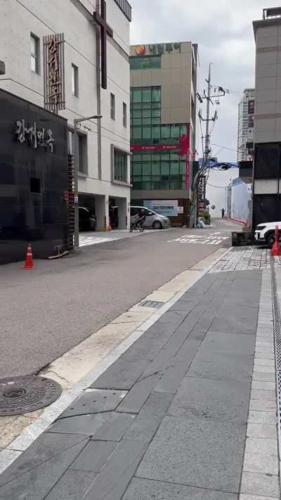 When popping a wheelie goes bad on a pedal assist bike.