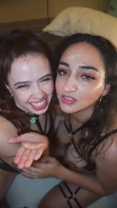 We’re just happy little cumsluts doing what we do best.