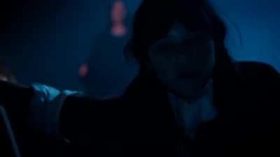 Wednesday but only when she smiles