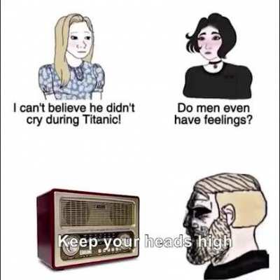 Εδώ κλαίνε οι πραγματικοί άντρες