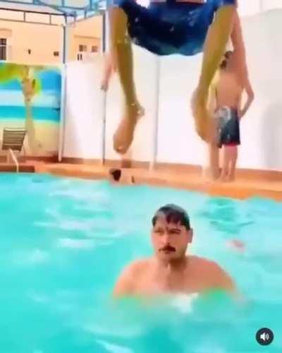 When your jump is too good but the landing is...