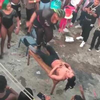 HMB while I do a split on this dude