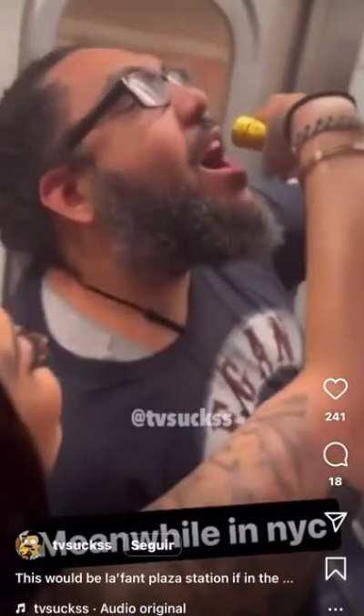 What’s going on in the subway??