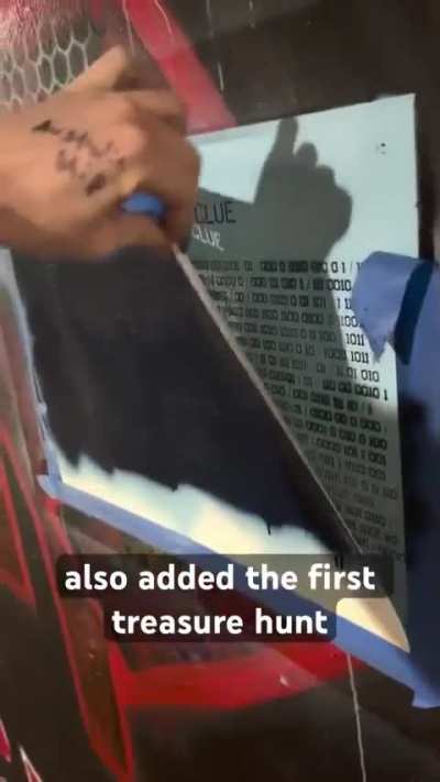 386 bears cut out with a laser to make this tunnel animation.