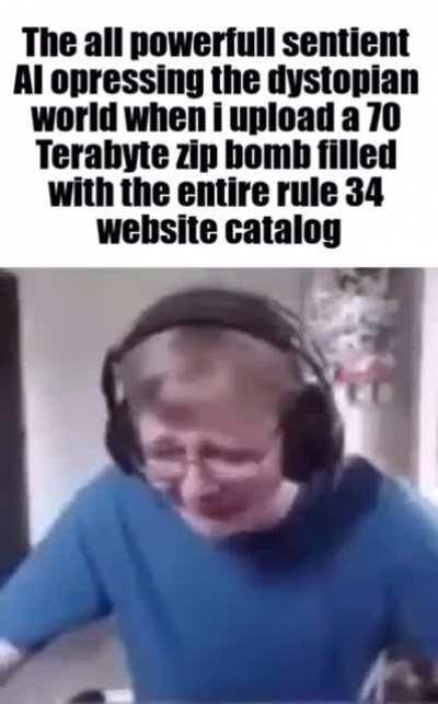 Get fucked you dumbass robot 😎