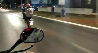 Nice and short bike stunt