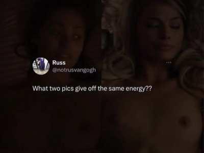 Sexy Actresses Margot Robbie n Emmy Rossum twinin🔥