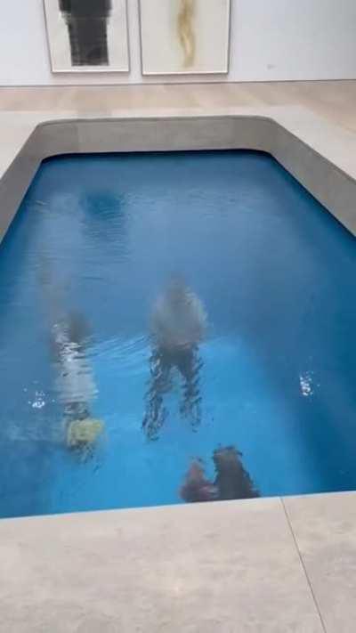 Voorlinden art museum dry pool