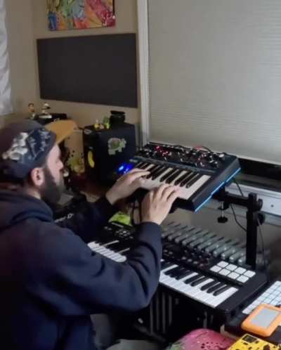 Sp404 x Bass Station