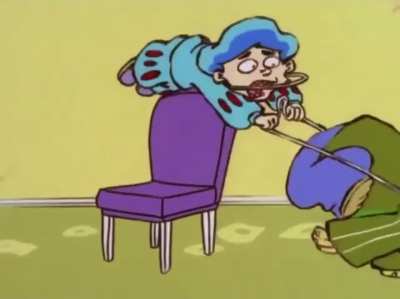 Ed vs Eddy (&ldquo;horse&rdquo; race) From *Sir Ed-A-Lot*