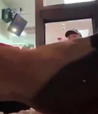 throwing a drink at someone for views, sad