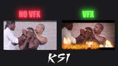 Before vs After VFX: Intro for KSI Would You Rather