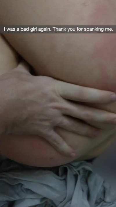 I had to be punished a[F]ter my husband caught me on tinder. I love being a slut.