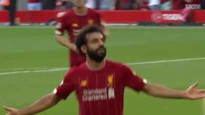Salah goal vs Arsenal in 2019.