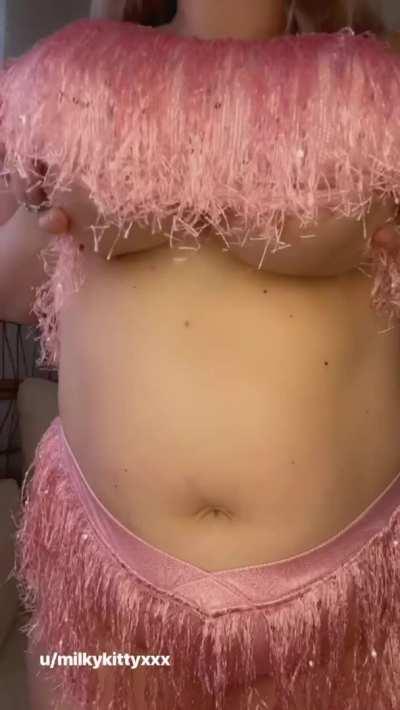 Just a lil cowgirl with an extra juicy ass and massive tits