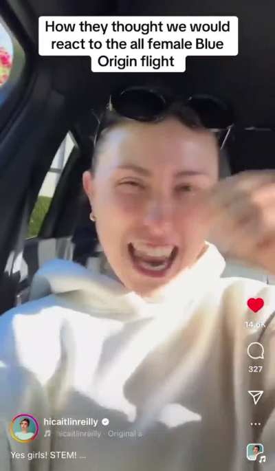 How they thought we’d react to the all female Blue Origin space flight