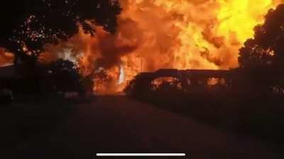 24 DEC 22 - Multiple killed, injured after truck carrying LP gas explodes in Boksburg, South Africa; nearby hospital on fire