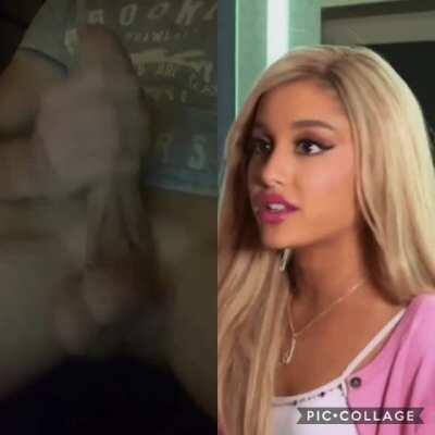 It would be a dream for Ari to look at my cock in reality