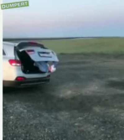 What could go wrong if i try to jump in my trunk?