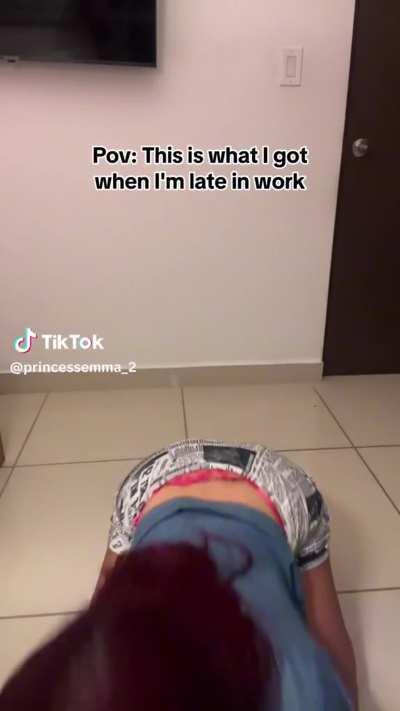 @Princessemma_2 I will not be late again…