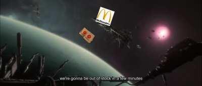 horus wants mcdonalds
