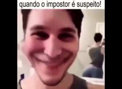 O impostor está meio suspeito! 😳