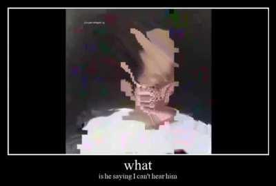 guys help I can't undesrtand him my phone is glitching help