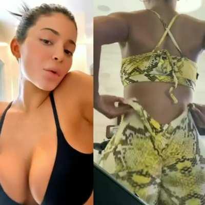 Kylie Jenner's tits and ass
