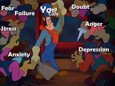 The harder it is the think positively, the more important it is