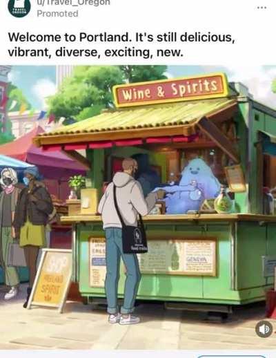 Portland is trying to expand their freeways but tourism videos show it as a pedestrian paradise