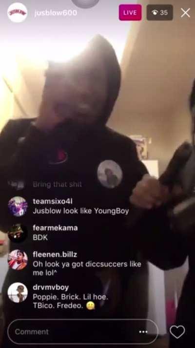 Lmao why edogg walk in so tact