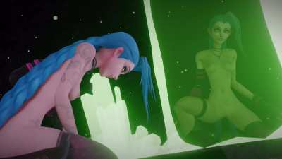 The demon makes a deal with Jinx to do something for her with the promise of getting to have fun as her first and she’s a woman of her word | Full Animation available on Possession Hub