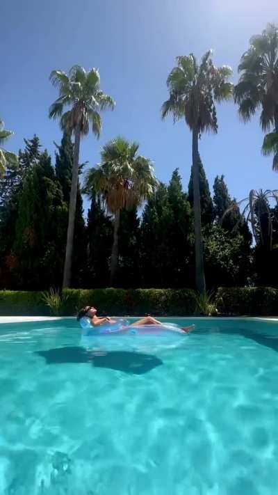 Chilling In The Pool | IG | August 2024