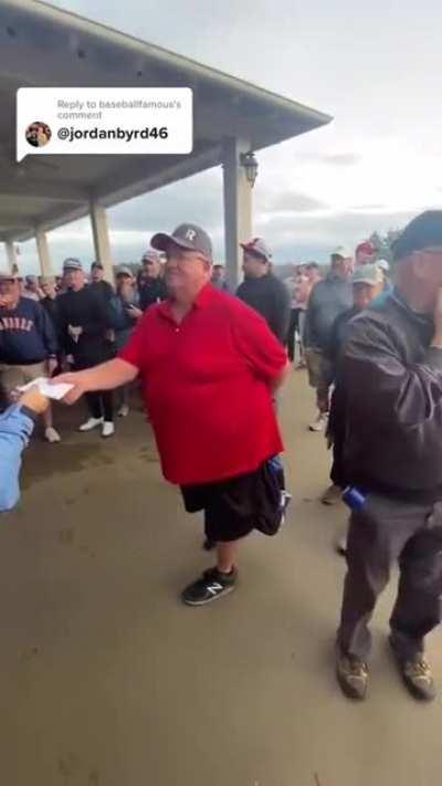 According to their scorecard this group shot an Ace on a par 4, 1 albatross, 4 eagles and the rest birdies.