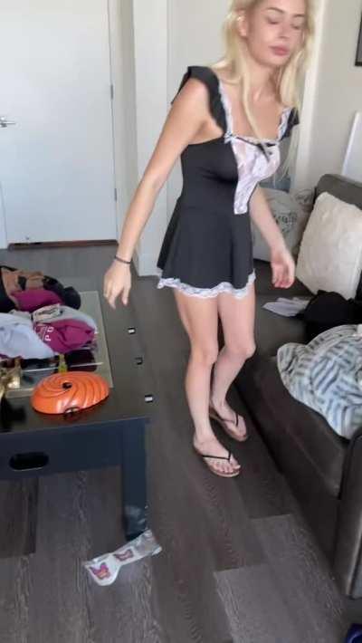 A maid always comes in handy