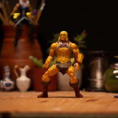 He-man vs Skeletor Stop Motion Dance-off