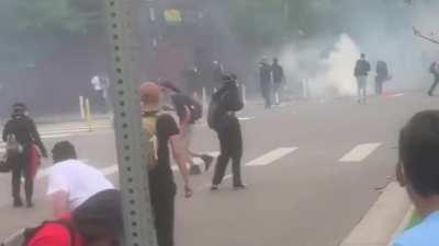 Denver Police knocking a kid out and losing permanent hearing.