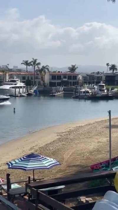 WCGW Trying to steal a boat