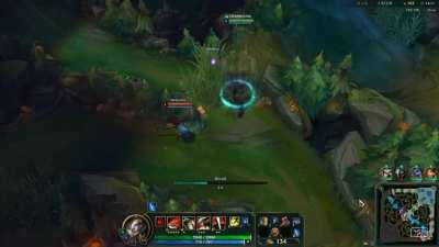 When the game spawns a Yasuo