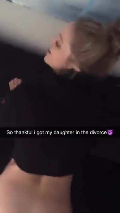 We've been bonding every day since my ex-wife moved out~ Daddy's little slut was really thankful she could stay with me!